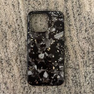 Sonix Black and Gold Confetti iPhone 15 Pro Max Case